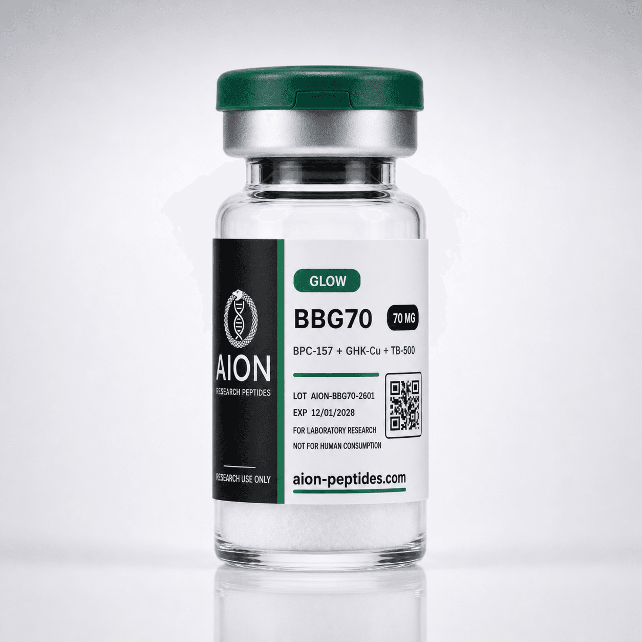 “GLOW” – BPC-157/TB-500/GHK-Cu - 70mg